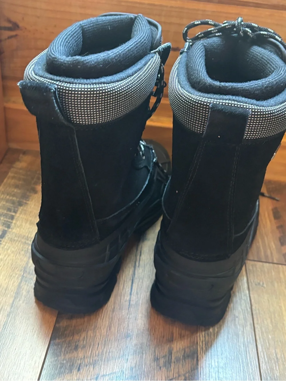 Itasca 3M thinsulate black snow boots men size 7